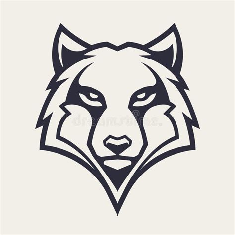 Wolf vector stock vector. Illustration of element, mascot - 19827309