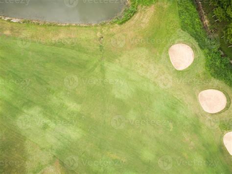 Aerial view of beautiful golf course 3817459 Stock Photo at Vecteezy