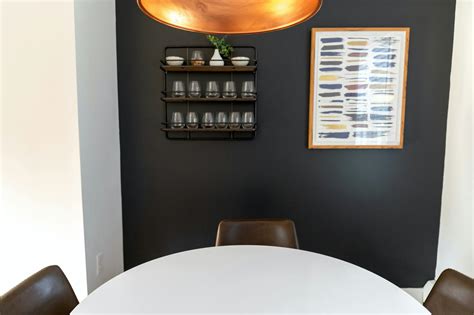 Creative design of modern office interior with decor on wall · Free ...