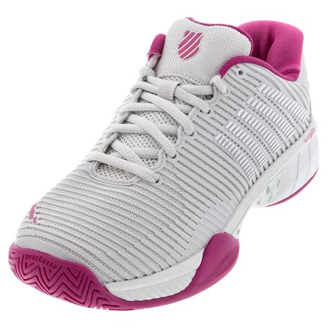 K-Swiss Women`s Hypercourt Express 2 Tennis Shoes Nimbus Cloud and ...