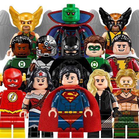 LEGO JUSTICE LEAGUE! They are all finally done! All the figs are up on my account so check them ...