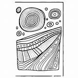 Abstract Art Coloring Pages · Creative Fabrica sketch template