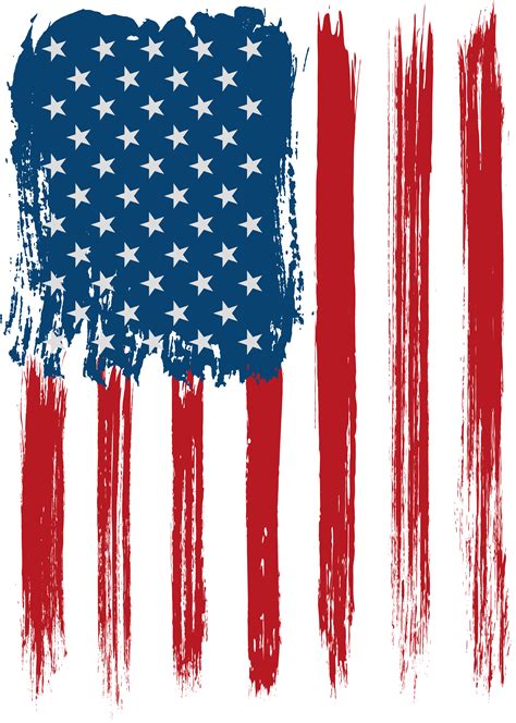 USA Flag Decoration Transparent Clip Art Image | Gallery Yopriceville ...