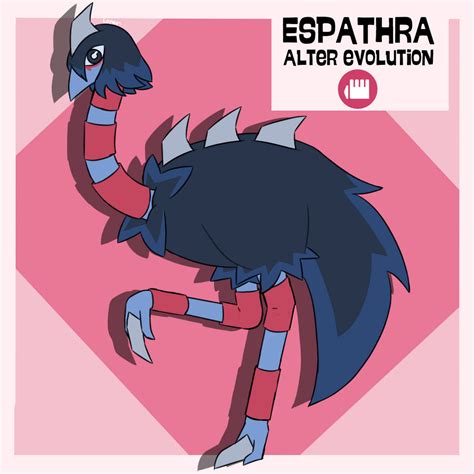 Alter evo Espathra by LonerEevee on DeviantArt