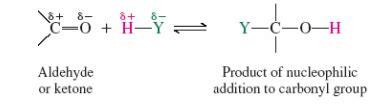 Nucleophilic Reactions Of Aldehydes And Ketones | Nucleophile