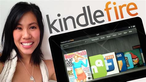 Amazon Kindle Fire FIRST LOOK and Top 5 apps! - YouTube