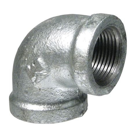 Mueller Proline 1/2-in dia 90-Degree Galvanized Elbow Fittings in the ...