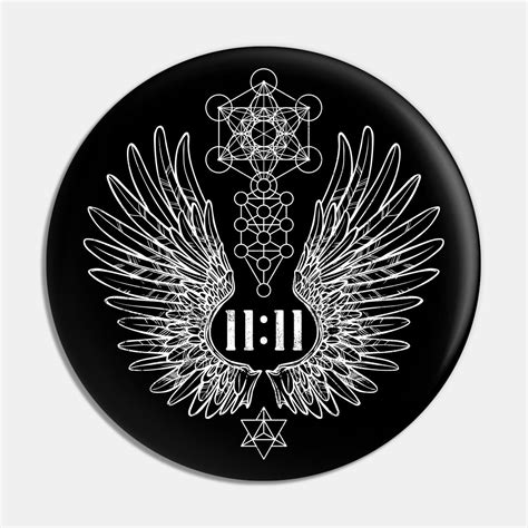 Angel Number 11:11 Sacred Geometry Pin | Sacred geometry, Healing design, Geometry