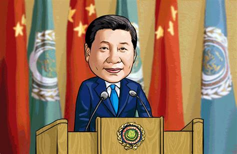 GLOBAL CHINA - 全球中国: Cartoon Commentary President Xi's Middle East visit ④: Guiding China and ...