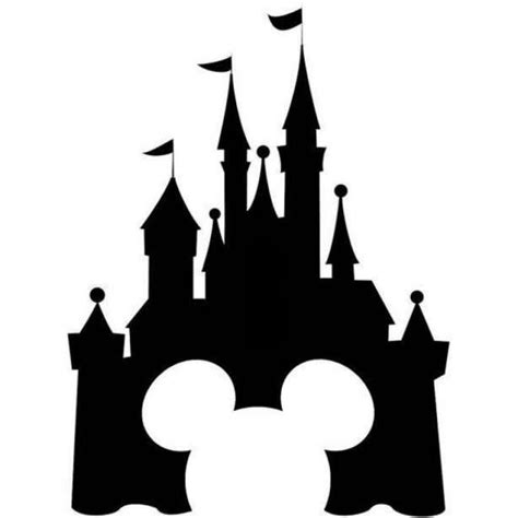 15+ Disney Castle Vector | Disney castle silhouette, Castle silhouette ...