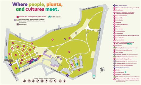 QBG_2023 Visitor Guide_Map - Queens Botanical Garden