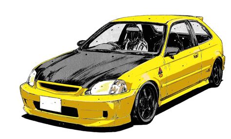 Civic EK9 by Koebi on deviantART | Initial d car, Japan cars ...