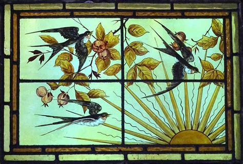 Stained Glass Window Birds Free Stock Photo - Public Domain Pictures