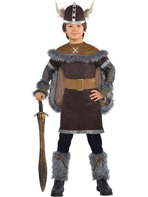 Viking Warrior - Child Costume | Viking costume, Kids viking costume, Vikings costume diy