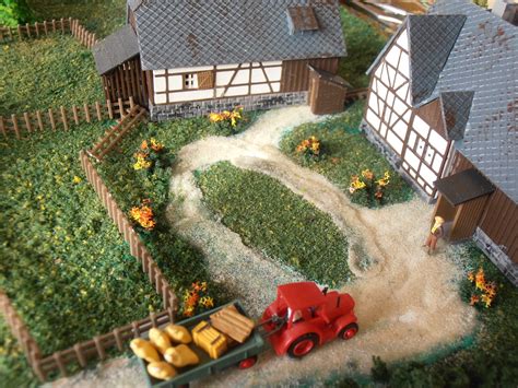 dolls houses and minis: Making a Miniature Farm