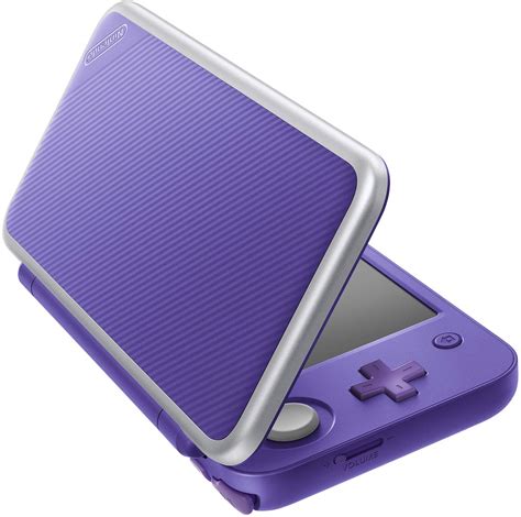 Photos of the purple + silver New 2DS XL