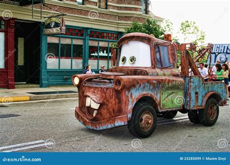 Tow Mater - Disney Pixar Cars Editorial Stock Image - Image: 23285099