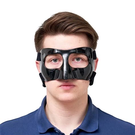Aliexpress.com : Buy 100% Carbon Fiber Basketball Mask Nose Eyes Face Guard Football Helmet High ...