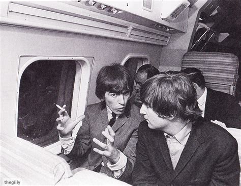 INACTIVE BLOG — The Beatles and Neil Aspinall on the flight to New...