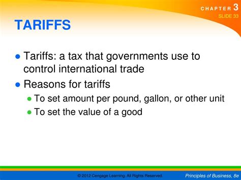 What Are Tariffs Definition And Meaning Market Business