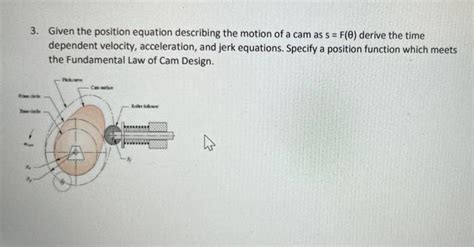 Solved 3. Given the position equation describing the motion | Chegg.com