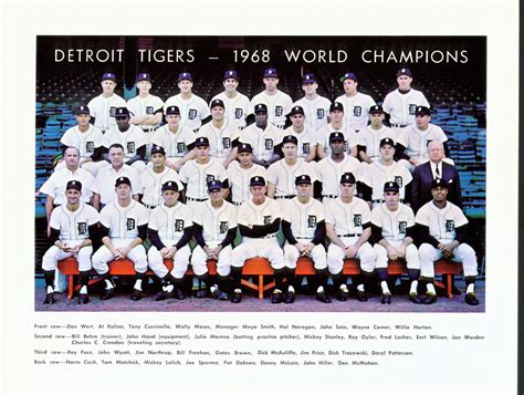 Detroit tigers, World series winners, World