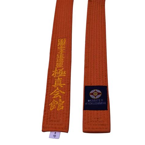 Kyokushin-Karate-Belt-Karate-Kyokushinkai-Belts-Japan-Tokyodo-Belts-with-Customized-Embroidered ...