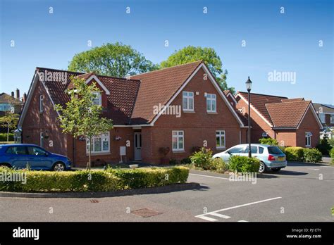 Blagdon Village, Taunton, Somerset, UK, an age-exclusive retirement community Stock Photo - Alamy