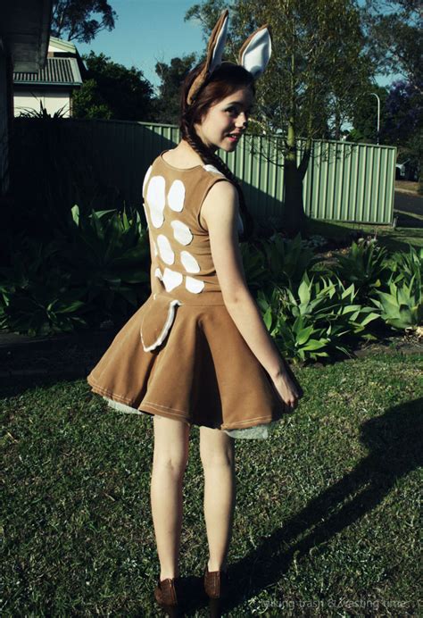 The story of the Bambi Costume | SEWING DIY | Now thats Peachy