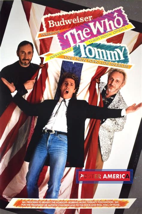 The Who Performing Tommy 1989 Vintage Promo Poster 23 x 35 – PosterAmerica