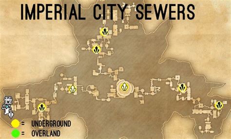 Imperial City Sewers Skyshards | Skyshards Collection Guide - Elder Scrolls Online - ESO Hub ...