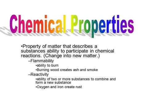 Chemical Examples