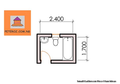 10 Amazing Small Bathroom Floor Plans