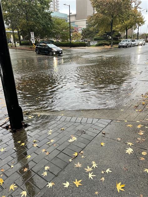 Vancouver is one big giant puddle as sidewalks, streets flood | News