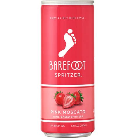 Barefoot Pink Moscato Spritzer | Barefoot Canned Wine Spritzer Flavors 2019 | POPSUGAR Food Photo 2