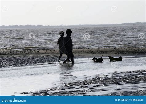 Kids Playing at Gwadar Beach Editorial Photography - Image of nature ...