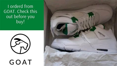 GOAT Air Jordan 4 Metallic Green Unboxing w/ Sawz Kicks | Timestamps ...