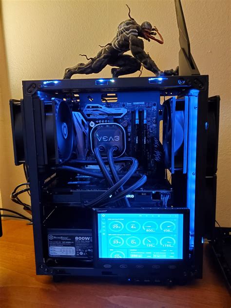 ATX, dual AIO, in a Micro ATX case : mffpc