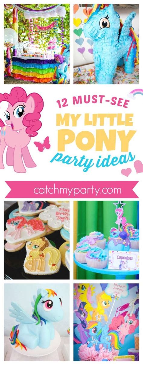 12 Must-See My Little Pony Birthday Party Ideas | Catch My Party