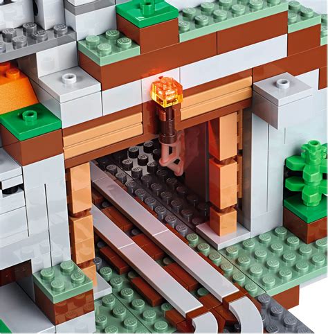 Buy LEGO Minecraft - The Mountain Cave (21137) at Mighty Ape Australia