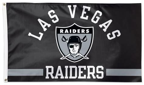 Las Vegas Raiders Flag 3x5 Classic Logo | Raiders flag, Raiders, Classic logo