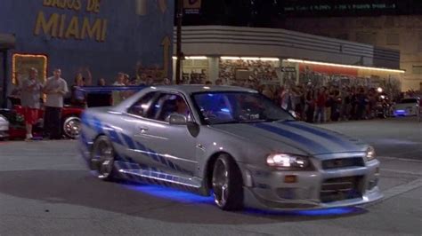 Fast Furious Nissan Skyline GT-R R34 Movie Plate (Florida T4U 842) | ubicaciondepersonas.cdmx.gob.mx