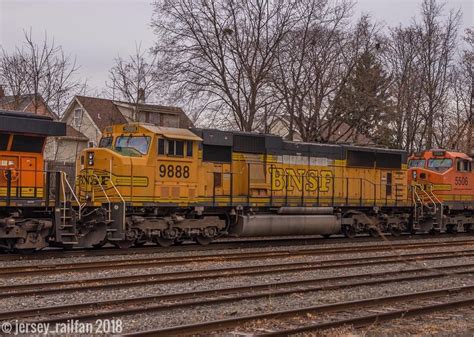 Matt Obay Photography on Instagram: “A rare H2 BNSF SD70MAC trailing 3rd out on K160 through ...