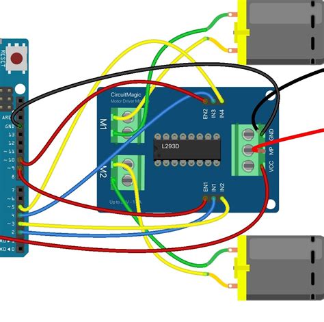 L293d Motor Driver Circuit Diagram Arduino - Infoupdate.org