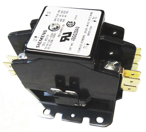 Contactor, 2 pole, 240V AC coil