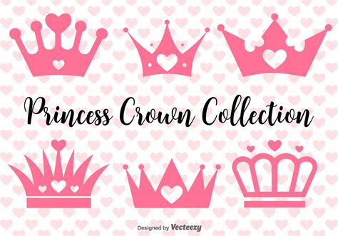 Vector Princess Crowns Set 144970 Vector Art at Vecteezy