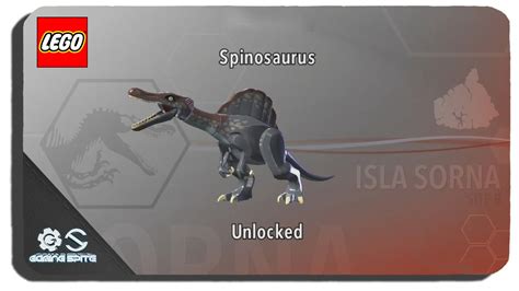 Lego Jurassic World Spinosaurus