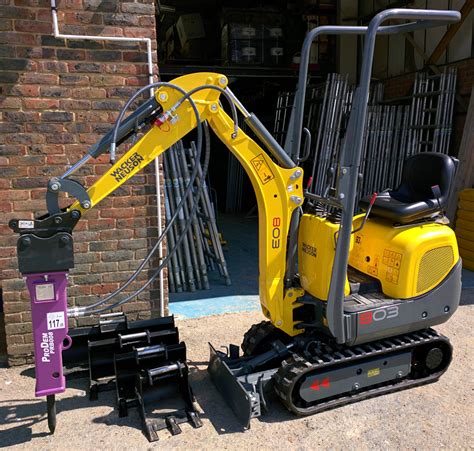 Hydraulic Breaker (1&1.5 Tonne Mini Excavators) - Wellers Hire