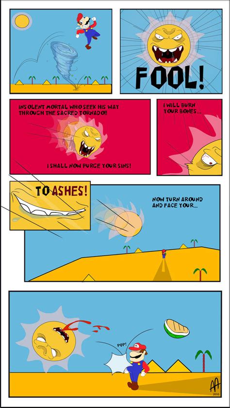 Angry sun by AdoubleA on DeviantArt