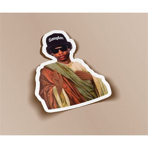 Saint Eazy E Sticker